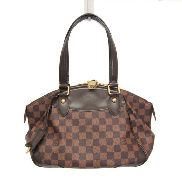 LOUIS VUITTON Brown Damier Shoulder Bag - Picture 1 of 13